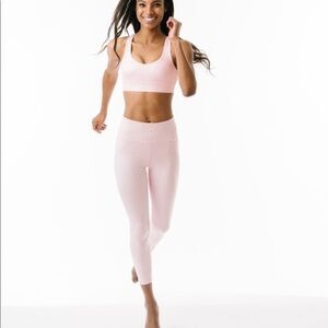 Zyia Pink Leopard Unicorn Light & Tight High-Rise Leggings Size 4